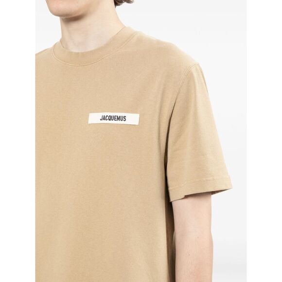 Jacquemus Neutrals T-Shirts & Vests - T-Shirts Men